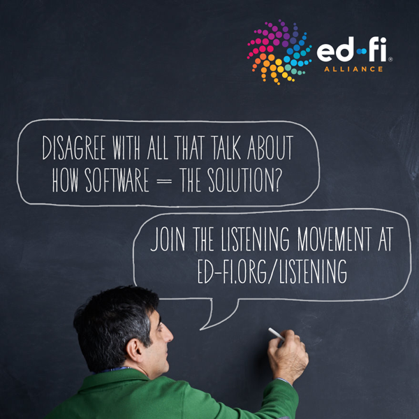 edfialliance's tweet photo. Retweet if you agree: Educators need accessible, real-time student data - not just new tech. http://t.co/oF1EniRHL5 http://t.co/zaff3MxqM9