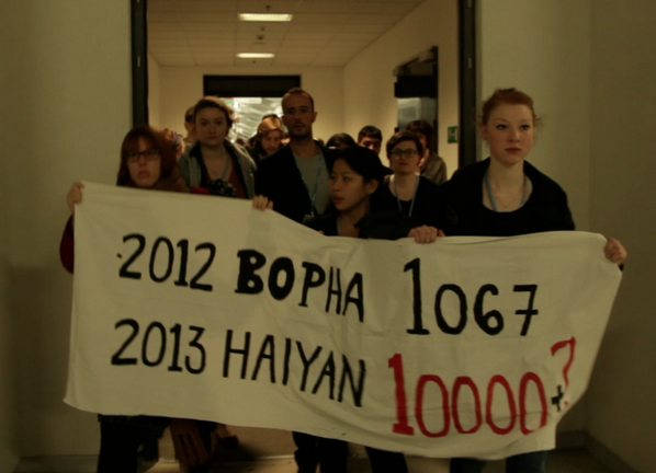powershiftnet's tweet photo. 3 Youth kicked out of #COP19 (UN Warsaw climate negotiations) for sticking up for Philippines. http://t.co/CM7f75yRFi http://t.co/G7YvqT7vzu