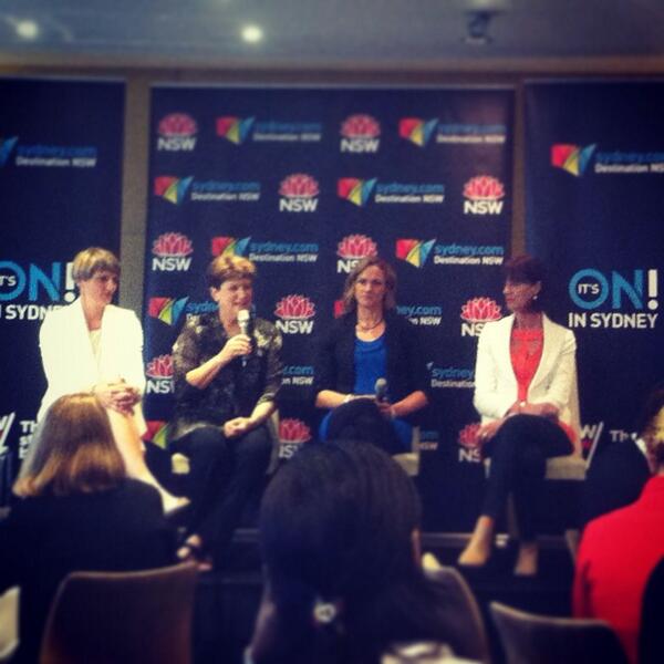 SharelleMcMahon's tweet photo. At the #NWC2015 launch with @MddenDekker Jill McIntosh &amp; Anne Sargeant OAM. Bring on 2015 #unleashed http://t.co/lOtbKnAUBI