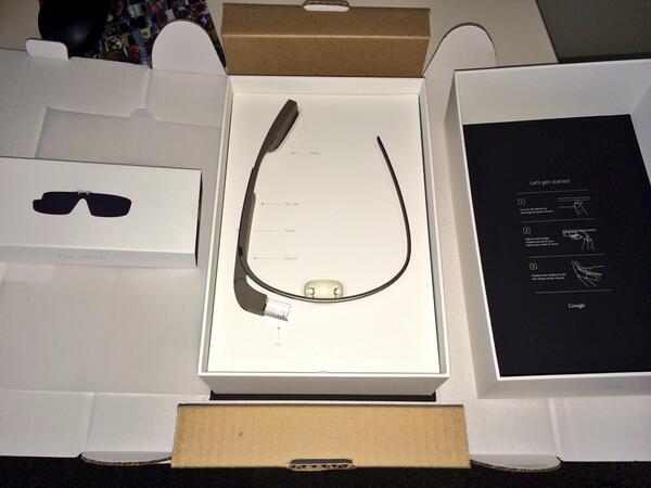 sathyaprasad's tweet image. New toy just arrived #projectglass