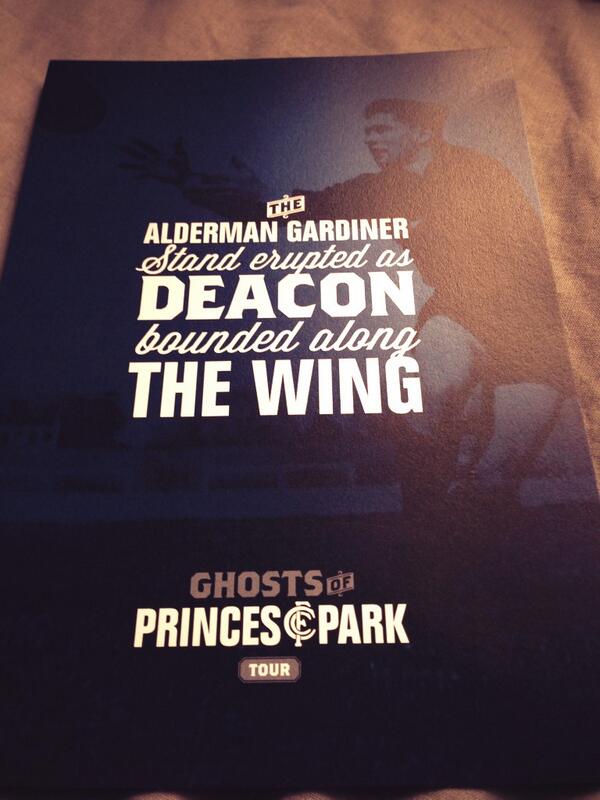 AzizBehich's tweet image. Glad to be invited by @CarltonFC for the Ghost of Princes Park tour tonight!