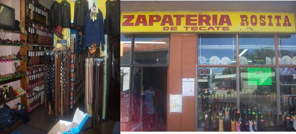 Ven a Zapateria La Rosita de Tecate en el Buen Fin del 15 a 18 de noviembre la cual tendra 10% de descuento en todo.