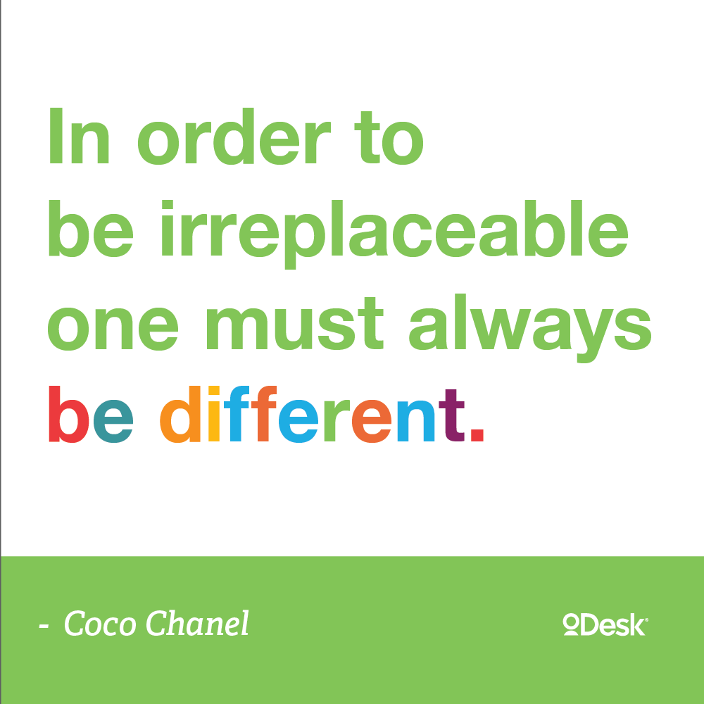 Upwork on X: In order to be irreplaceable one must always be