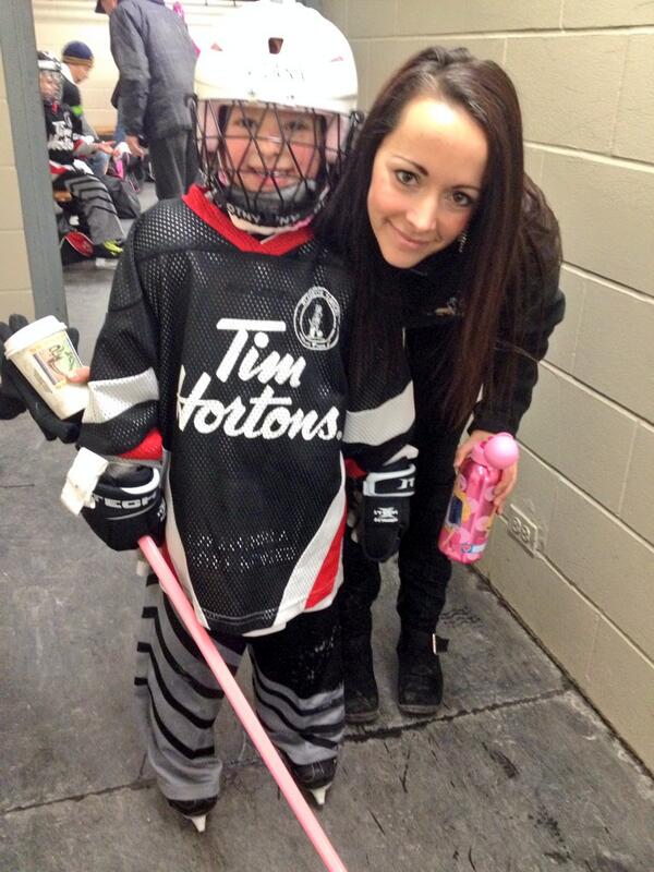10christa's tweet photo. Love watching my lil girl play ringette!! http://t.co/P1KJ57kBBU