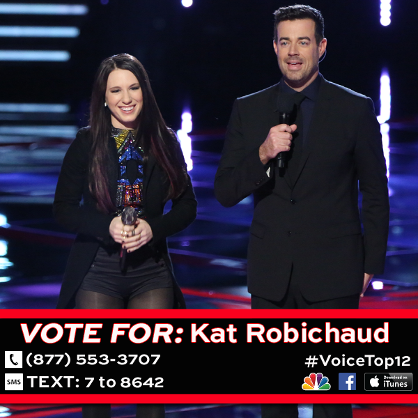 TeeamCeeLo's tweet photo. RT@NBCTheVoice: Retweet if you’re voting for @katrowbeeshow! http://t.co/adnqQCY0xw #VoiceTop12 http://t.co/LNrzJwSqS4