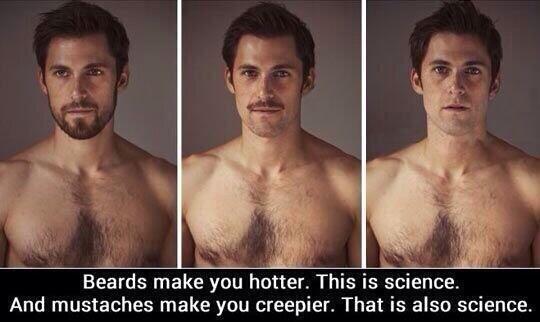TheComedyHumor's tweet photo. It’s science you guys #NoShaveNovember http://t.co/wndTvnrDds