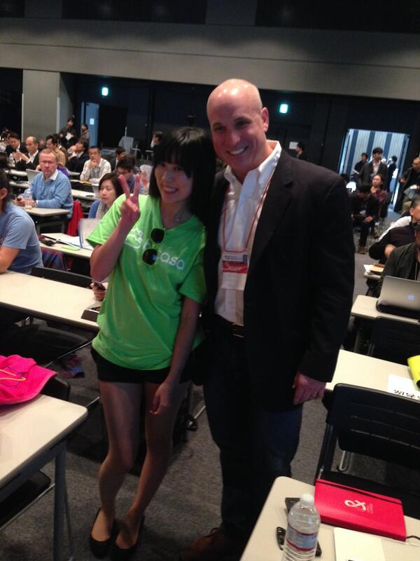Thanks to <a href="/tb_bot/">太田智美 / Tomomi Ota</a> for the #Bitcasa support! #tctokyo <a href="/TechCrunch/">TechCrunch</a>