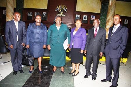 KideroOffice's tweet photo. Members of the County Public Service Board With County Secretary Lilian Ndegwa After Their Swearing-in Ceremony. http://t.co/AXowRyKm6i