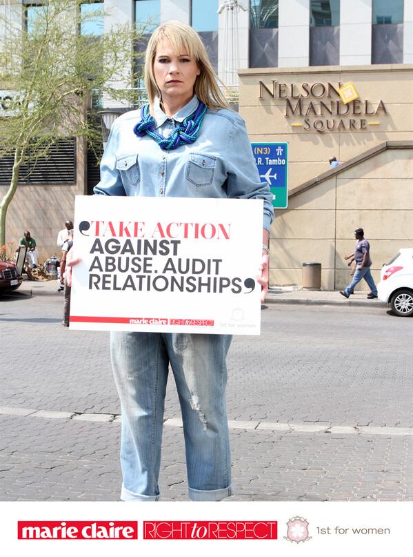 ZeldalaGrangeSA's tweet photo. "@marieclaire_sa: .Zelda signed the #MCRespect manifesto. U?  Sign it now and WIN! http://t.co/1LiimGVoIV http://t.co/HO6oh52eK9" Proudly so