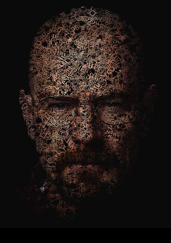 Breaking___Bad's tweet image. Walter White, Typographic Man of Chemistry - Wall Art | Webshop: bit.ly/1aCcrn9 | Worldwide | #BreakingBad