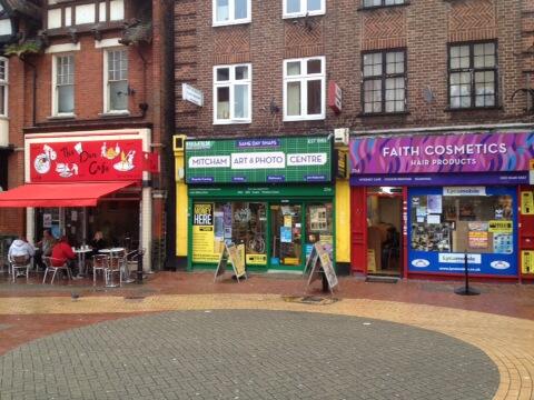 Just loving the new #Mitcham shop fronts as part of #rediscovermitcham #onemitcham