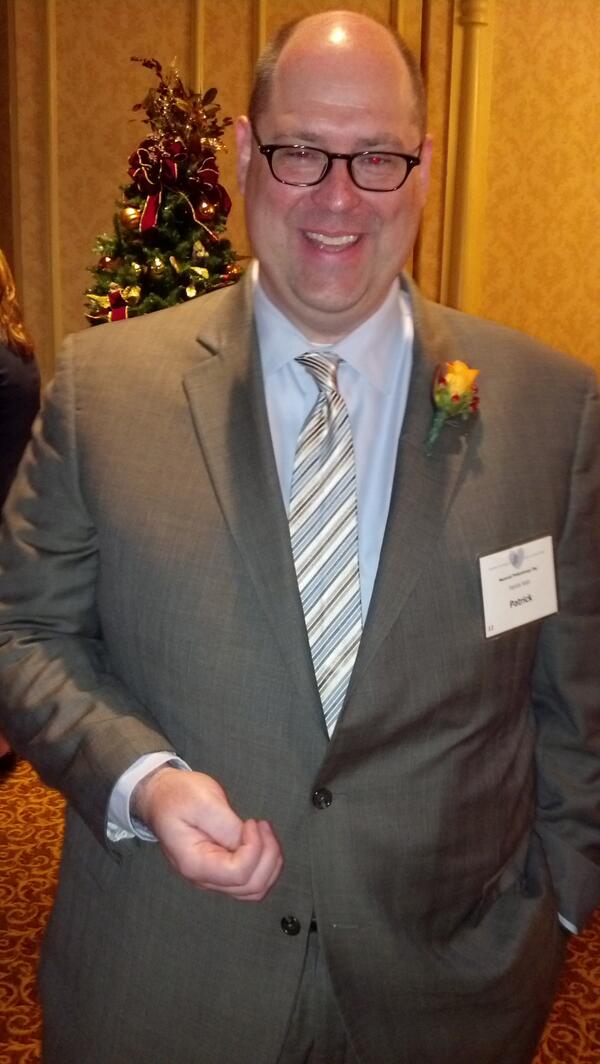 So excited to be honoring Patrick Rath as our Fundraiser of the year at National Philanthropy Day #afpnpd #npdlove