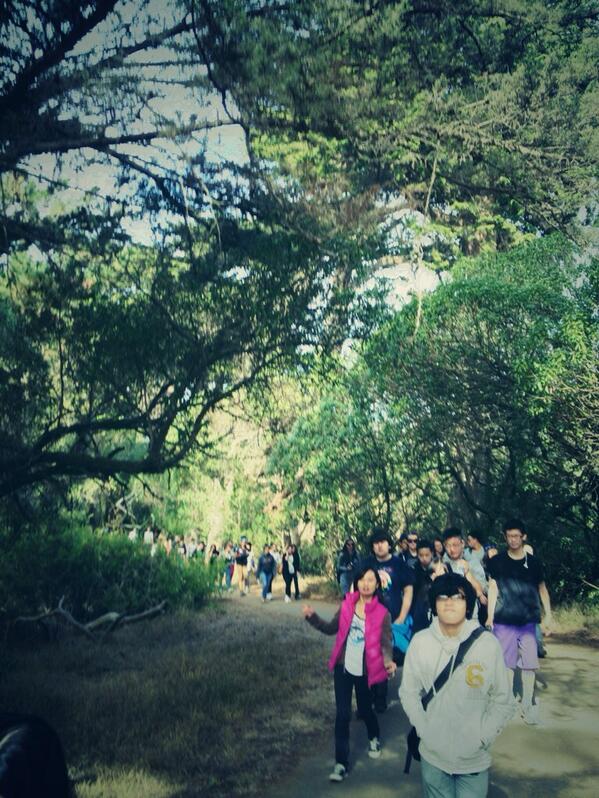 transitandtrail's tweet photo. @parks4all #RangingRover @BA_OpenSpace great time w/ Teens on Trails, 46 youth, clean up OB , hiking in GG park! http://t.co/283iboye2n