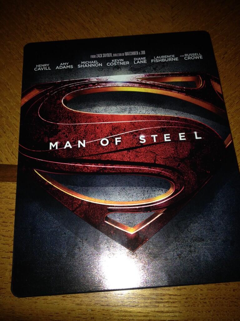 Man of Steel 3D Blu-ray (Blu-ray 3D + Blu-ray + DVD)