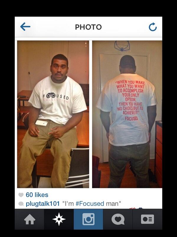 Focused__'s tweet image. @PlugTalk101 Rockin the #FocusedCollection Tee! His squad (VSU) is playing for the CIAA Championship THIS Saturday!