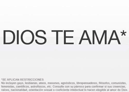 ChristianRdK_'s tweet photo. DIOS TE AMA. http://t.co/xSFhKRInn8
