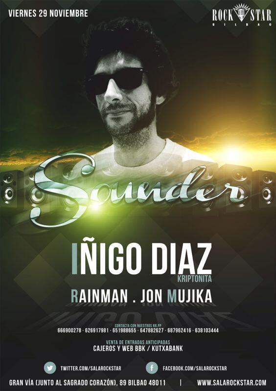 RockStarBilbao's tweet photo. El VIERNES 29 tenemos ni más ni menos que ha IÑIGO DIAZ (KRIPTONITA)
Si quieres tu entrada contacta con nosotros!! http://t.co/QOuLf1R3zP