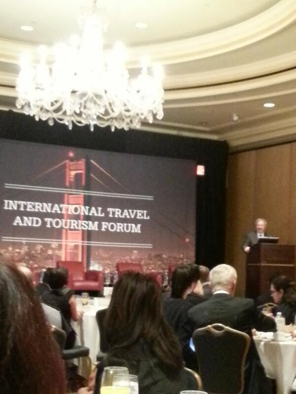 lynnieSF's tweet photo. International Travel and Tourism Forum #sftravelassn #sanfrancisco #onlyinsf #ritzcarlton http://t.co/6yFB9Qon3I