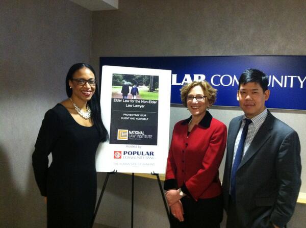 NationalLawInst's tweet image. SRO at today's #CLE presented by the #NationalLawInstitute and #WeissLawGroup and sponsored by #PopularCommunityBank!