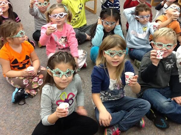 LutherLibrary's tweet image. Movie star sunglasses, Lilly&apos;s favorite snack, and a Chrysanthemum dvd-no better way to celebrate Kevin Henkes books!