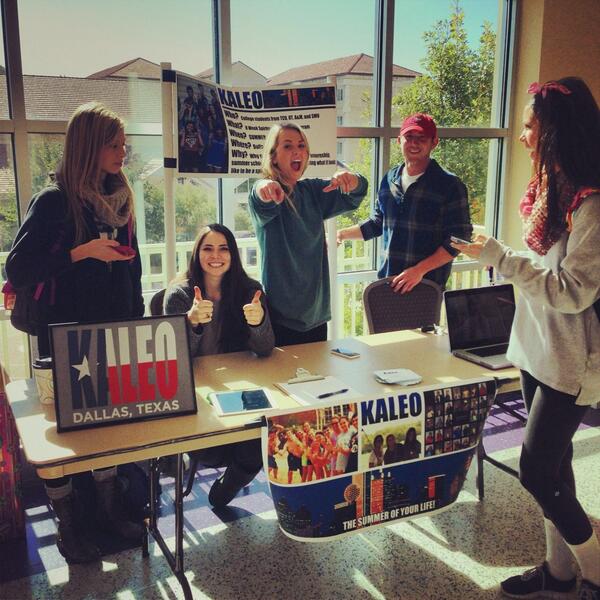 Come see us at the TCU BLU!!! You know you want more Kaleo info!!! #kaleo14 @brookeborennn @mccranston @char_talley