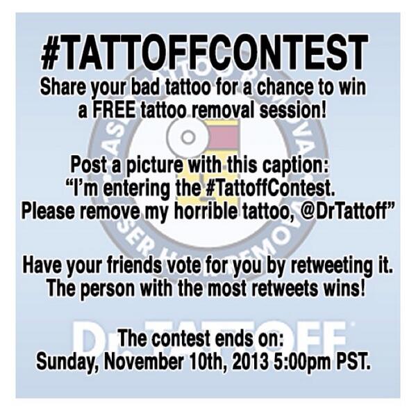 eazyEtweets's tweet photo. !! RT me to help lose the tramp stamp. I'm entering the #TattoffContest please remove my horrible tattoo @DrTattoff! http://t.co/d5bXgdfjn1