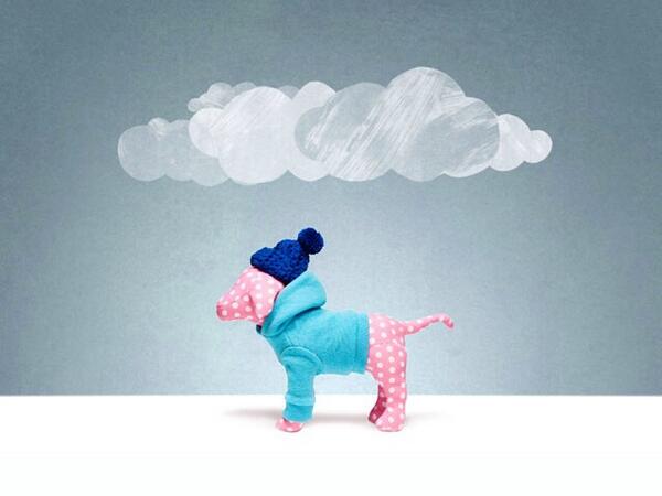 PrettyGirl_Chlo's tweet photo. My @VSPINK Weather Mini says… Cold and cloudy. Bundle up! http://t.co/FusDD07LU2