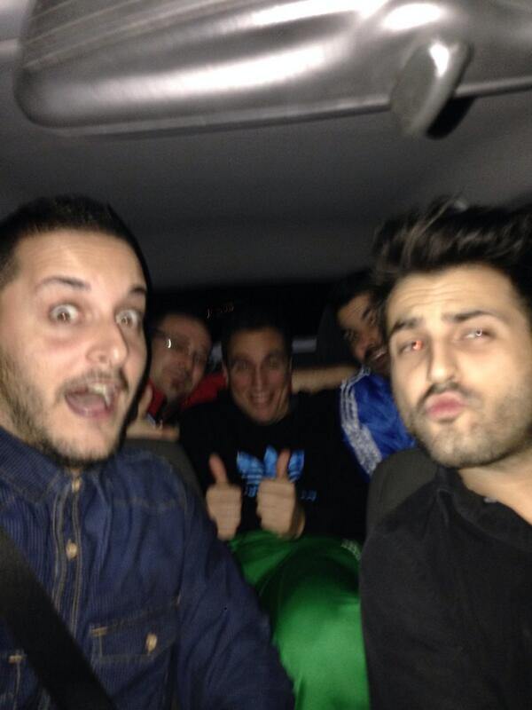 De caminito... #roadtogranada EQUIPAZO! @LuisaoBM @Nacho_Ruki @pitypity7 @alvaroms08 @Xiri12_MCBA @juanlu_delolmo