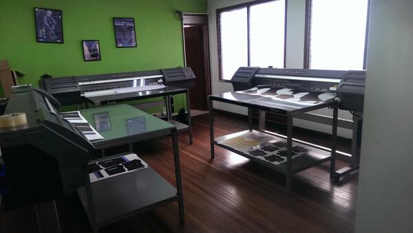 plotter room