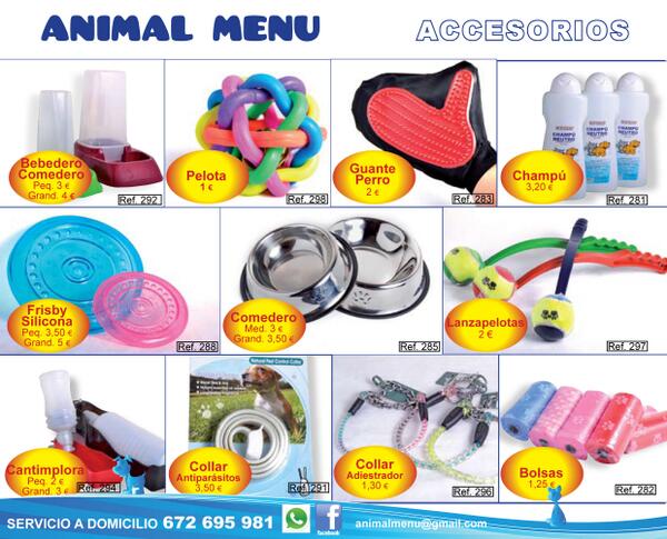 AnimalMenu's tweet image. Entretiene y cuida a tu mejor amigo. Estos son algunos de los muchos accesorios que tenemos disponibles. Consultanos!