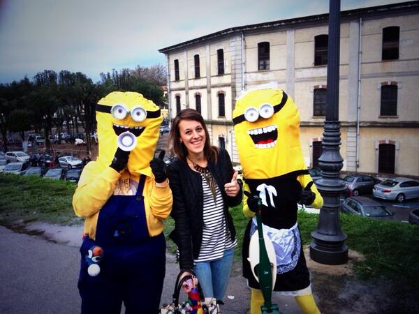 Bea_DiIorio_TL's tweet photo. #luccacomics2013 #minion http://t.co/uXSy9258r2