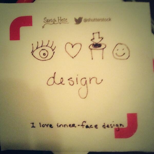 SophiaLevens's tweet image. I love inner-face design! #InsideOutSF @Shutterstock