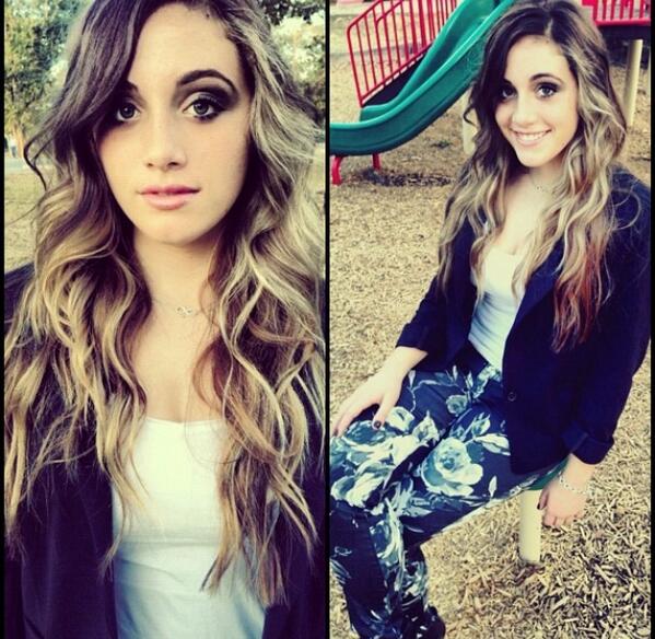 BectonThad's tweet photo. “@CarleeHorse6: I think I wanna go back to this color idk ugh http://t.co/sg5GQvG9Pp” it looks good
