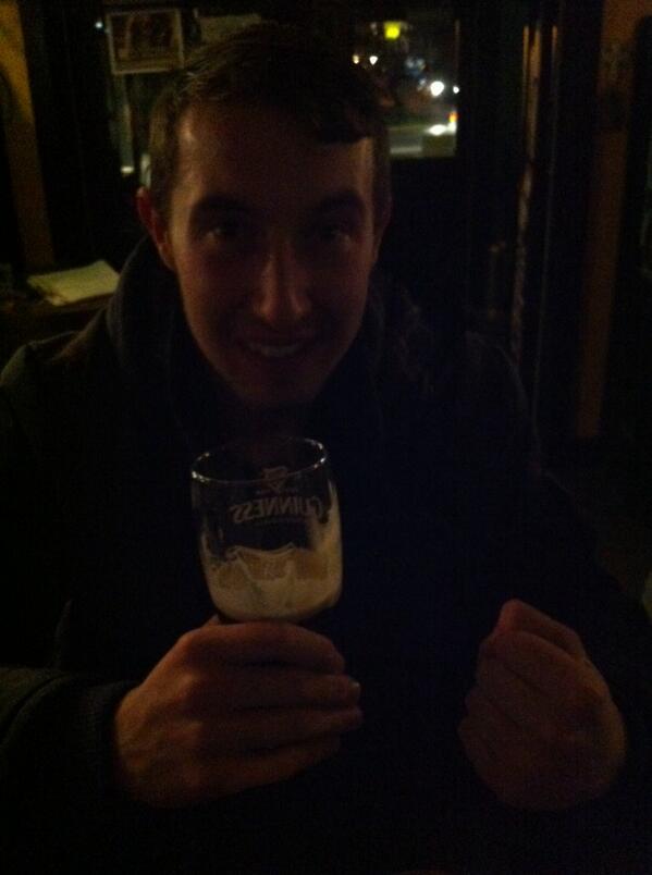 It's a good time here at Nine Irish Brothers. Jack says come out for a pint!