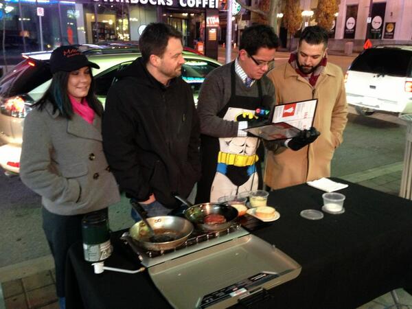 The Italian Job burger from <a href="/MamoBurger/">Mamo Burger Bar</a> on Arms' Eats on <a href="/CTVWindsor/">CTV Windsor</a> @ArmsBumanlagCTV