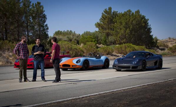 TopGear_America's tweet photo. Call it like you see it. American supercars? Or European supercars? We'll find out tonight who burns the competition. http://t.co/dwi6cVzIlq