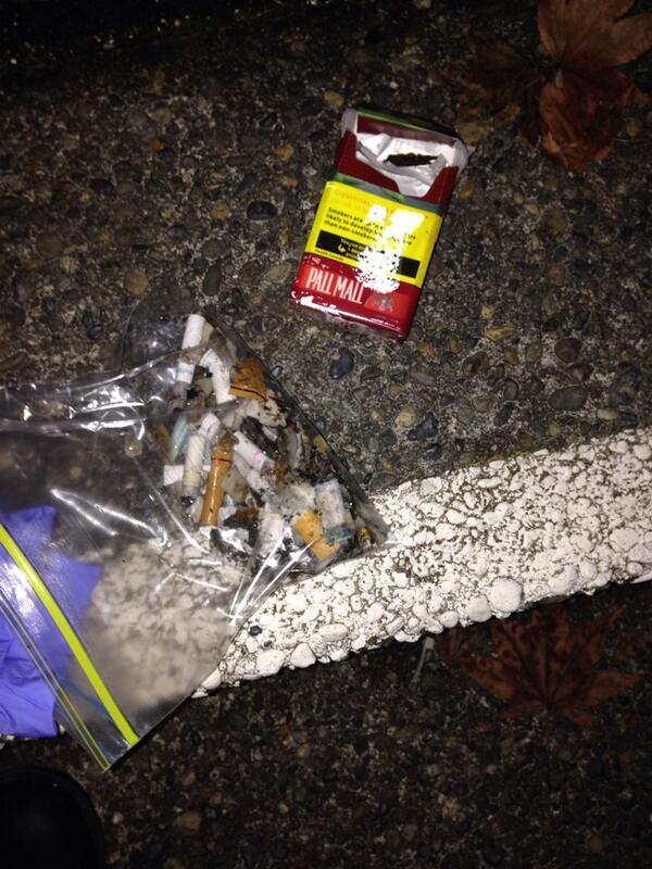 WhatTheButt1's tweet photo. Found the jackpot! #whatthecigarettepackage #notevenabutt #whatthebutt http://t.co/HLLFxC4evo