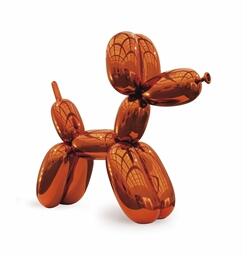 Balloon Dog (Orange) by Jeff Koons realized $58,405,000 a #worldauctionrecord for a living artist