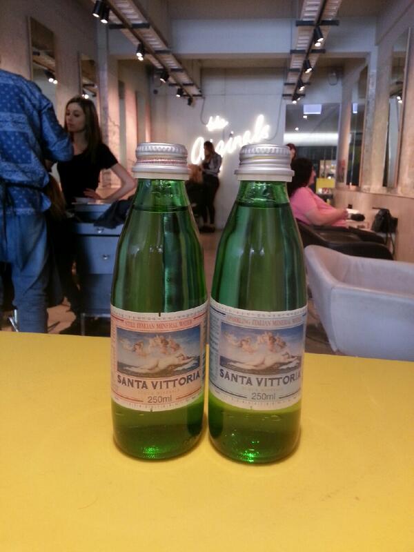 OriginalMineral's tweet photo. What quenches your thirst?  @SantaVittoria #originalmineral @OriginalASalon media event http://t.co/XxHjQ7jSPD