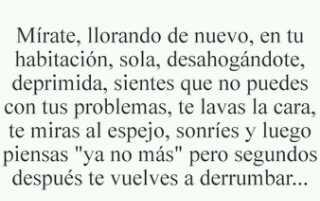 JustHurtsALot's tweet photo. "Te vuelves a derrumbar" http://t.co/x4dBmxDczN