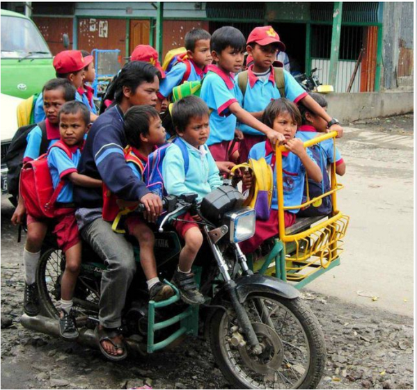 Okul yolu düz gider :)