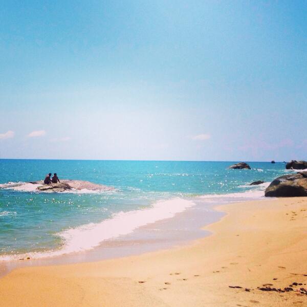 samuiblog's tweet image. На пляже острова Самуи