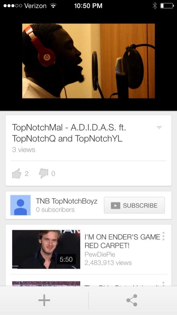 FreshPrinceRed's tweet image. Go show bro bro some love