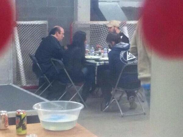 ExaltedPunk's tweet image. Me, @IamtherealAJLee, @PaulHeymanRP and @IamCurtisAxel lol