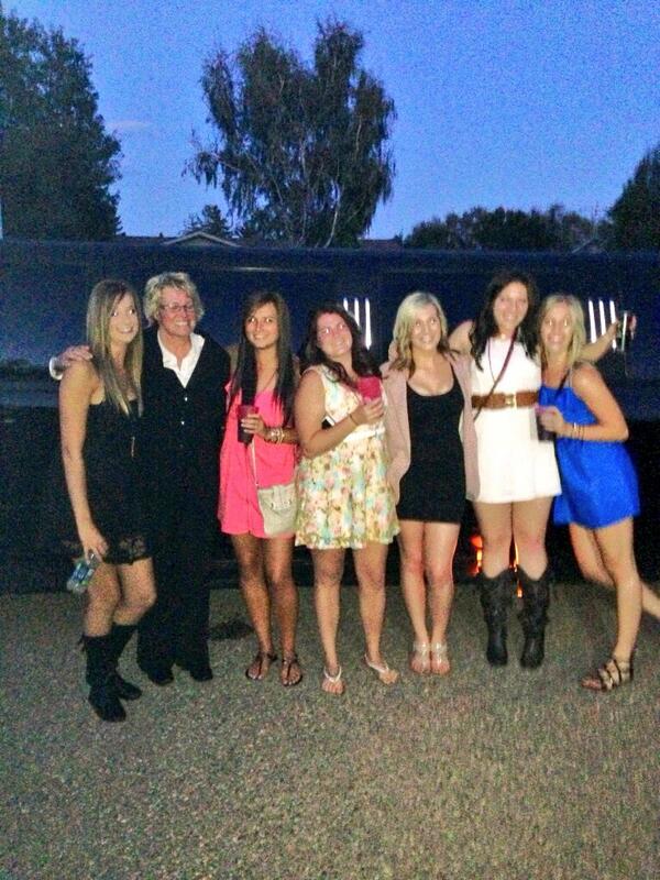 Robi 21st off to #leth with her friends