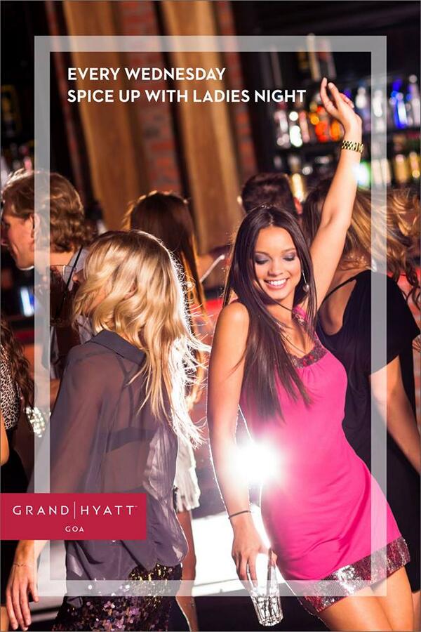 It's Capiz Bar's #ladiesnight at the Grand #Hyatt #Goa! Enjoy the free Ciroc shots &amp; beats with DJ Tania Romanova: