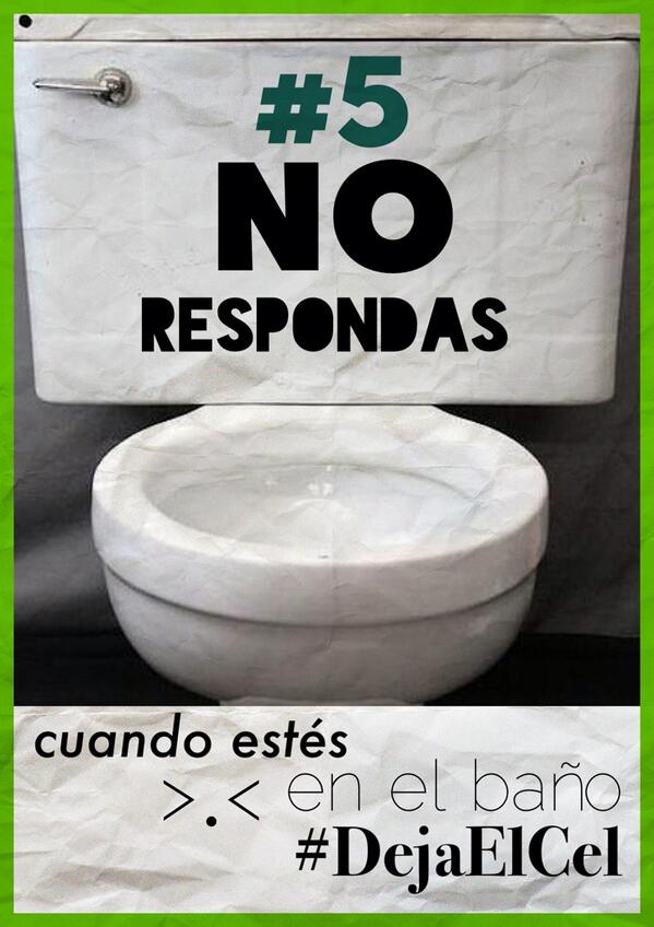 DejaElCel's tweet photo. #DejaElCel si entras al baño >.< http://t.co/qmNXV1pT5b