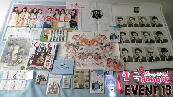 Hangukshop's tweet photo. @MBLEAST_TH {แจกฟรี} อัลบั้ม นิตยสาร แท่งไฟ TVXQ SJ SNSD EXO INFINITE B2ST MBLAQ ฯลฯ 15 รางวัล http://t.co/hA1bNjkwhT http://t.co/Vxe7MjEKQd