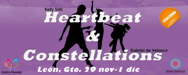 centroconstela's tweet photo. Coaching 5 Ritmos y Configuraciones Sistémicas. Heartbeat Kelly y Gabriel 29 nov-1o dic. León, Gto. http://t.co/xIYSYkPgxb