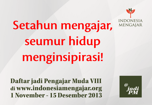 Indkita's tweet photo. Contohnya seperti ini. mention ke @pengajarmuda @jadiPM #jadiPM http://t.co/atMISPBIzG